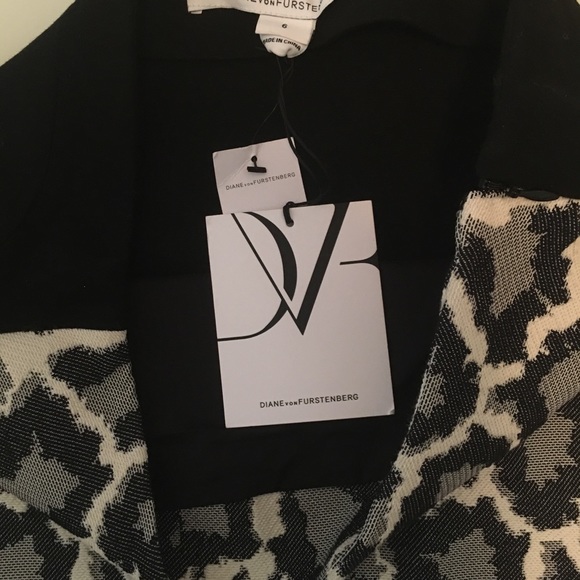 Diane Von Furstenberg Emma Leopard Pencil Skirt 6 - Picture 6 of 7